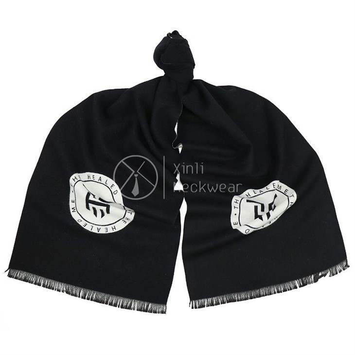 2 Viscose Fringe Scarf(001)