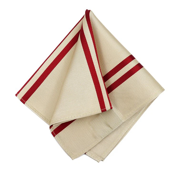 Brown Polka Dot Pocket Square