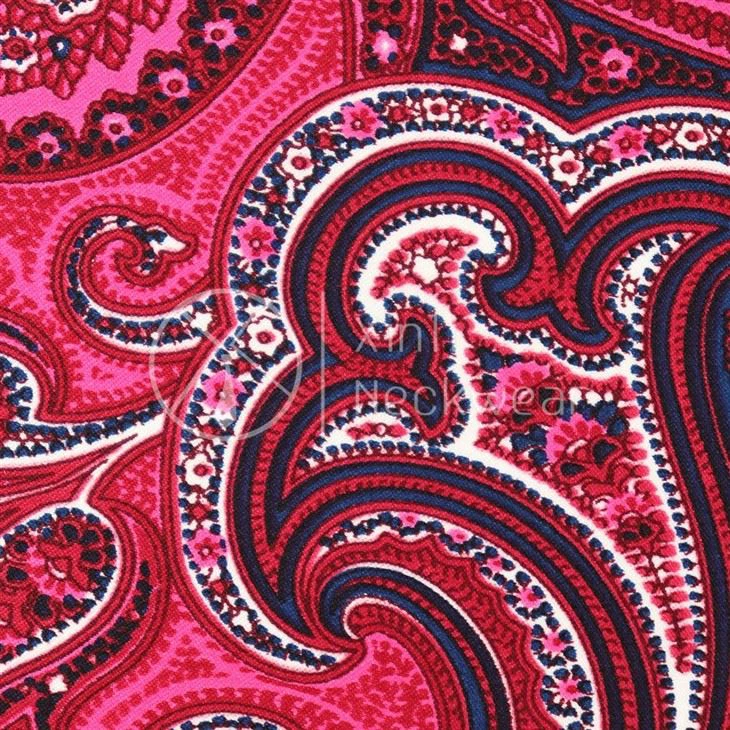 Red Floral Scarf