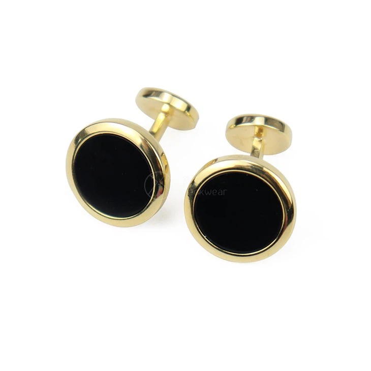 Gold Personalised Cufflinks