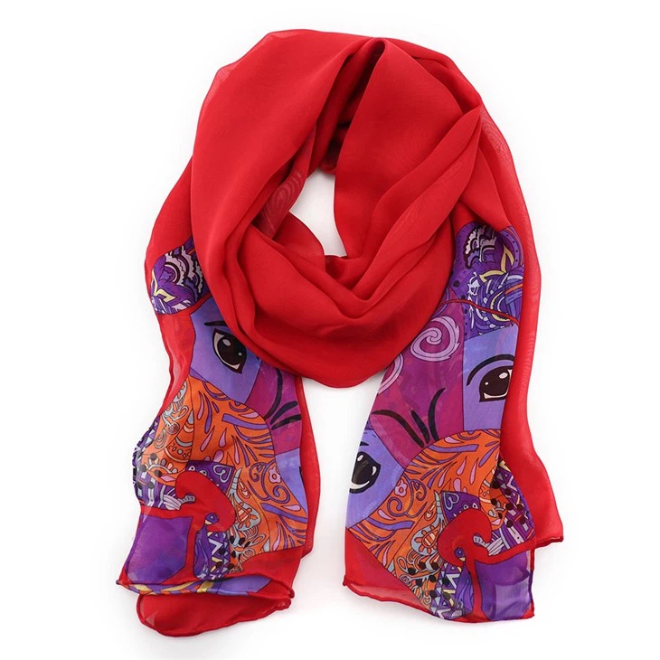 Chiffon Square Scarf